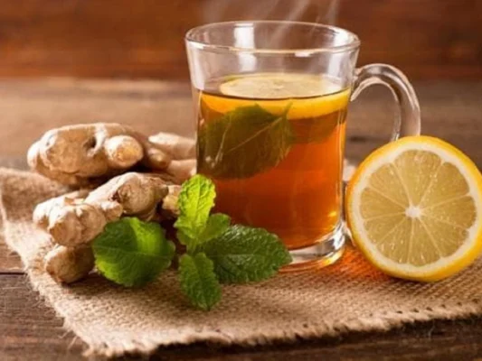trà gừng đường nâu giảm cân 