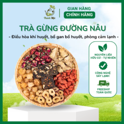 Trà Gừng Đường Nâu