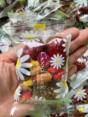 trà gừng đường nâu